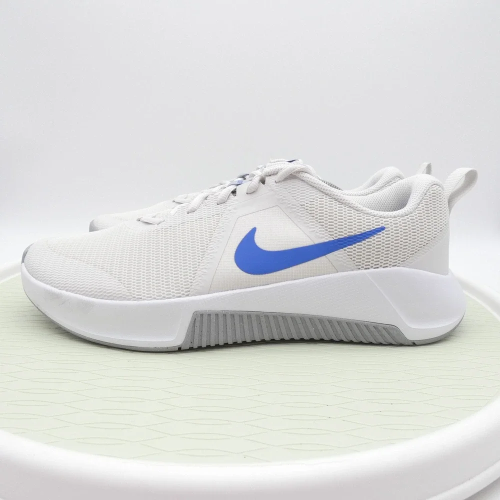 Nike Legend Essential 3 Next Nature Mens 12 White Grey Blue FQ1831-006 Training